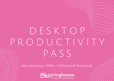 Desktop Productivity Pass